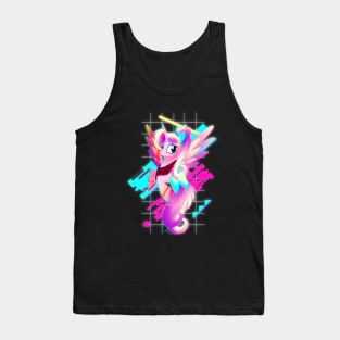 Synthwave Princess Cadance Tank Top